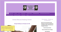 Desktop Screenshot of kveta-healing.com