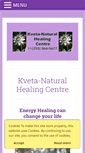 Mobile Screenshot of kveta-healing.com